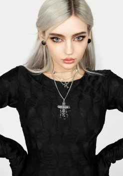 MET1 Disquiet Asymmetric Midi Dress -Womens Clothing Sales AW22M117 DISQUIET ASYMMETRIC MIDI DRESS 008 800x