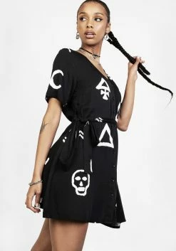 MET1 Alchemy Mini Dress -Womens Clothing Sales AW22M16 Alchemy Mini Dress 004 800x