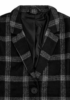 MET1 Effy Plaid Duster Coat -Womens Clothing Sales AW22M174 Effy Plaid Duster Coat 4 800x