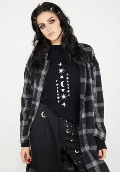 MET1 Effy Plaid Duster Coat -Womens Clothing Sales AW22M174 EffyPlaidDusterCoat5364 800x