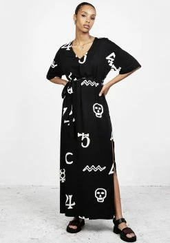 MET1 Alchemy Kaftan Maxi Dress 13 MET1 Alchemy Kaftan Maxi Dress -Womens Clothing Sales AW22M18 Alchemy Kaftan Maxi Dress 006 800x