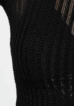 MET1 Habundia Flared Sleeve Crop Top -Womens Clothing Sales AW22M200 HABUNDIA FLARED SLEEVE CROP TOP 012 800x