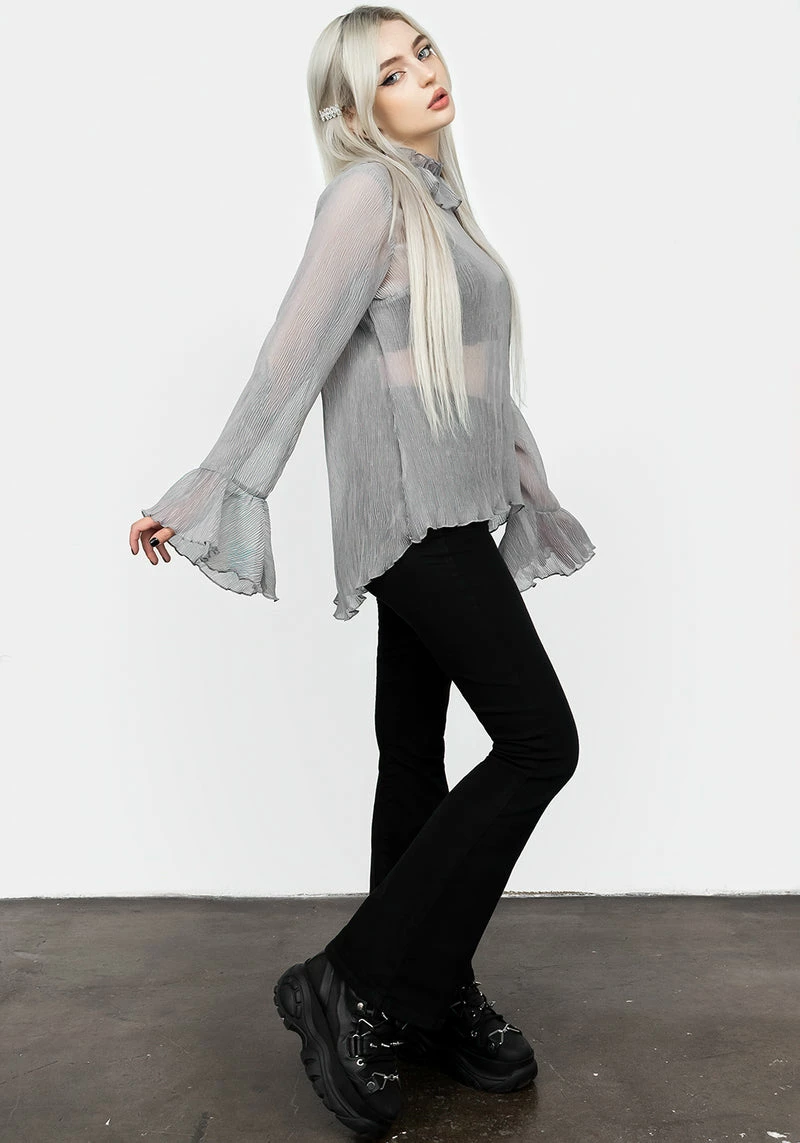 MET1 Rey Sheer Ruffle Top 6 MET1 Rey Sheer Ruffle Top - Image 6