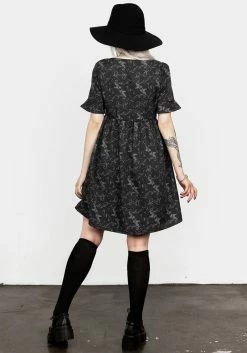 MET1 Petrichor Smock Dress -Womens Clothing Sales AW22M205 PETRICHOR SMOCK DRESS 011 800x
