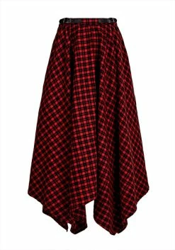 MET1 Dreadful Handkerchief Midi Skirt -Womens Clothing Sales AW22M23 Dreadful Handkerchief Midi Skirt 1 800x