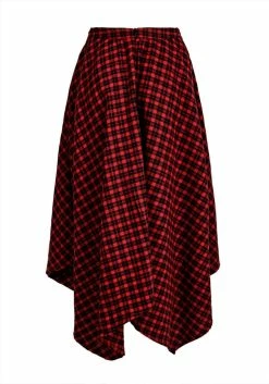 MET1 Dreadful Handkerchief Midi Skirt -Womens Clothing Sales AW22M23 Dreadful Handkerchief Midi Skirt 3 800x