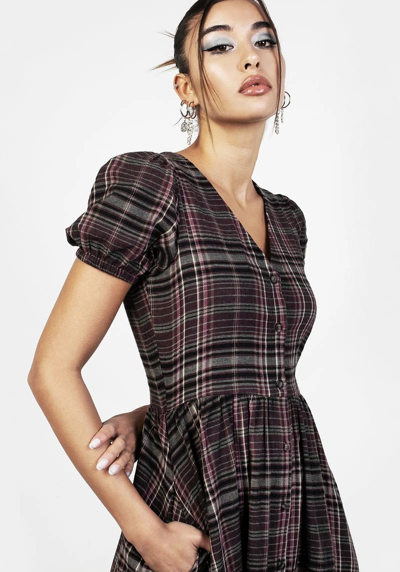 MET1 Hylda Midi Smock Dress 2 MET1 Hylda Midi Smock Dress - Image 2