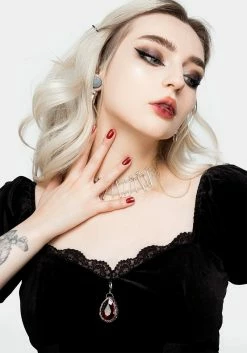 MET1 Majesty Crop Top -Womens Clothing Sales AW22M258 Majesty Crop Top 005 800x