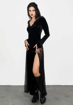 MET1 Countess Bodysuit Gown -Womens Clothing Sales AW22M259 CountlessBodysuitGown2394 800x