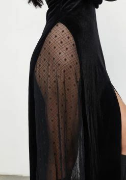 MET1 Countess Bodysuit Gown -Womens Clothing Sales AW22M259 CountlessBodysuitGown2417 800x