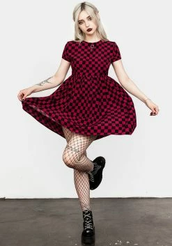 MET1 Arcade Mini Skater Dress