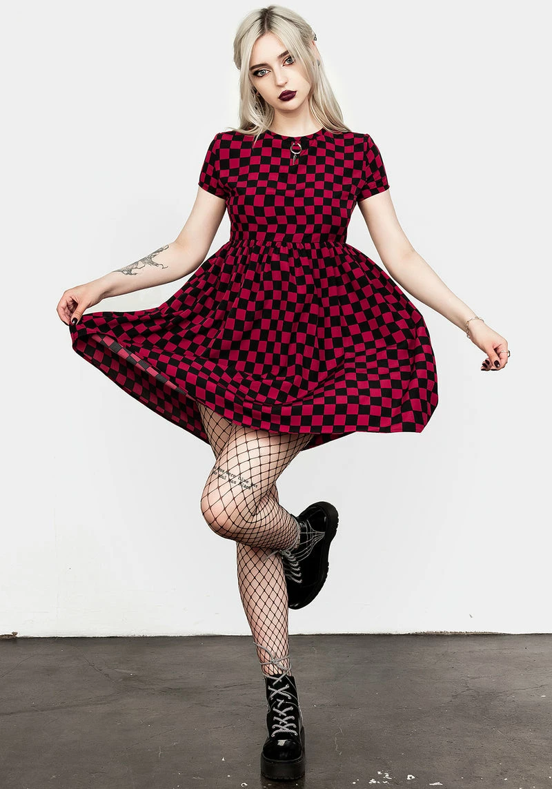 MET1 Arcade Mini Skater Dress 1 MET1 Arcade Mini Skater Dress