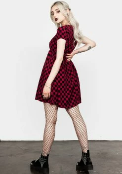 MET1 Arcade Mini Skater Dress 15 MET1 Arcade Mini Skater Dress -Womens Clothing Sales AW22M296 ARCADE MINI SKATER DRESS 010 800x