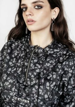 MET1 Electra Crop Anorak Jacket 16 MET1 Electra Crop Anorak Jacket -Womens Clothing Sales AW22M304 Elektra Crop Anorak Jacket 004 800x