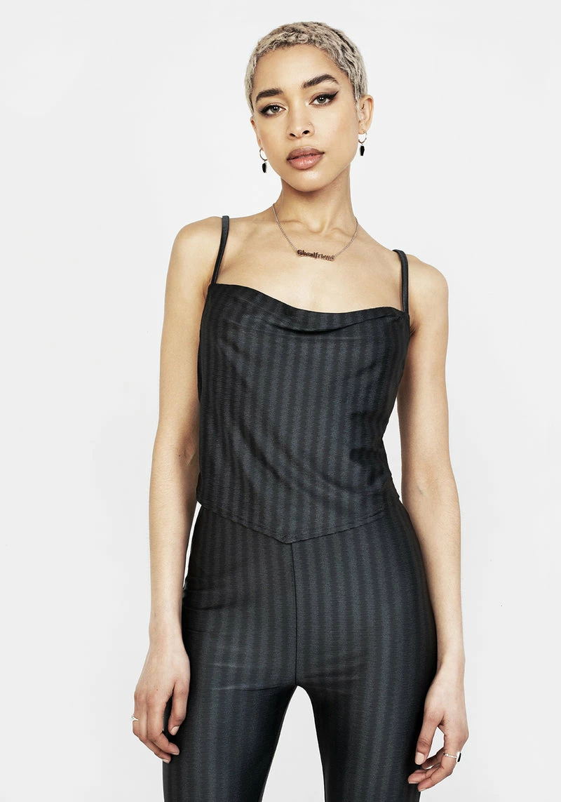 MET1 Explicit Cowl Neck Cami Top 3 MET1 Explicit Cowl Neck Cami Top - Image 3