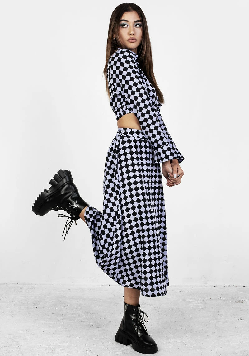 MET1 Discordia Midi Skirt 4 MET1 Discordia Midi Skirt - Image 4