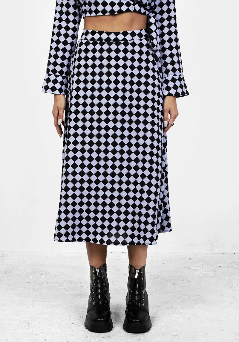 MET1 Discordia Midi Skirt 2 MET1 Discordia Midi Skirt - Image 2