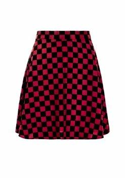 MET1 Arcade Mini Skater Skirt -Womens Clothing Sales AW22M317Arcade Mini Skater Skirt 1 800x