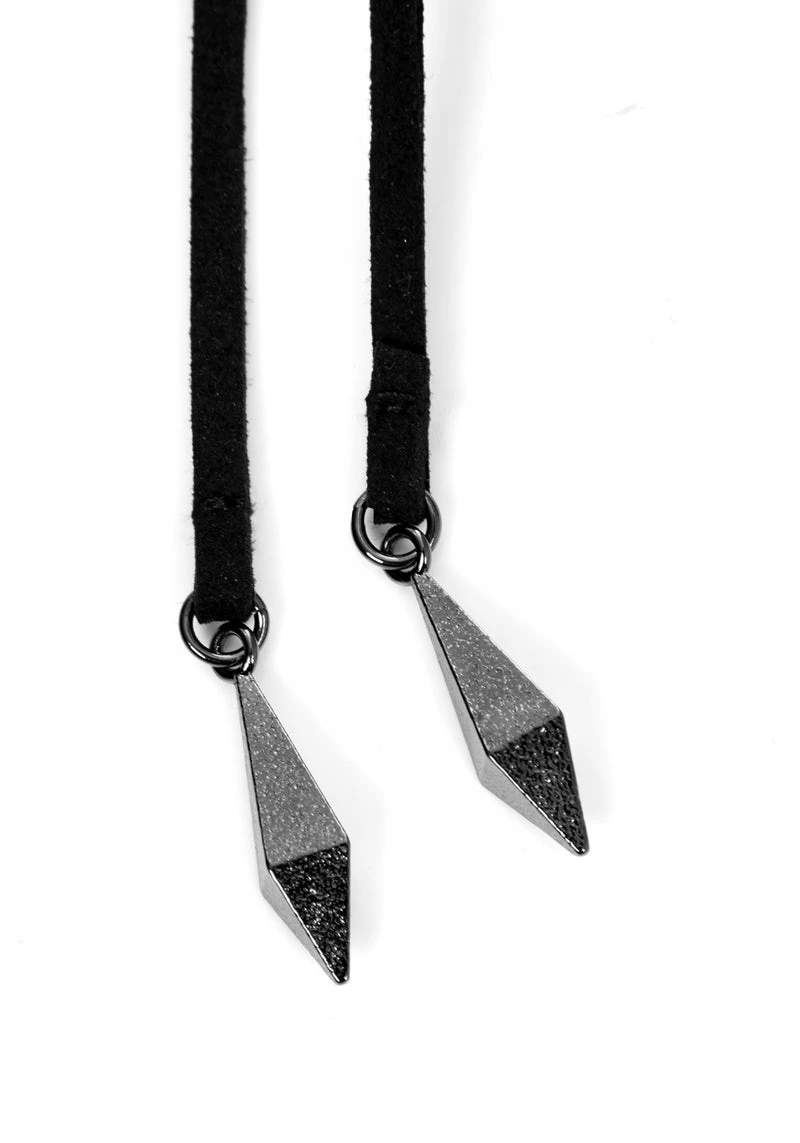 MET1 Mosh Faux Leather Lace Up Shorts 10 MET1 Mosh Faux Leather Lace Up Shorts - Image 10