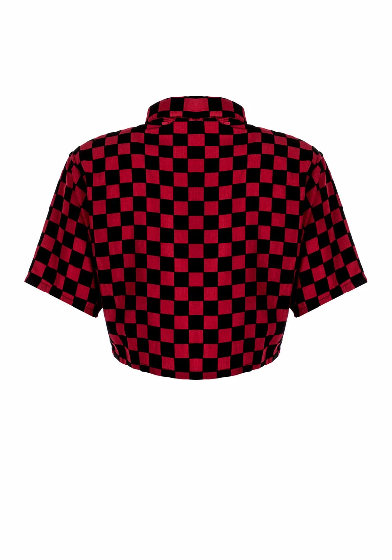 MET1 Arcade Crop Boxy Shirt 12 MET1 Arcade Crop Boxy Shirt - Image 12