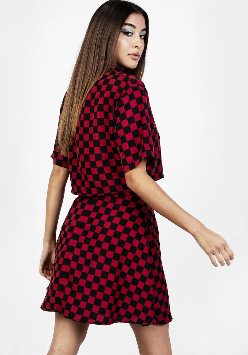 MET1 Arcade Crop Boxy Shirt 8 MET1 Arcade Crop Boxy Shirt - Image 8