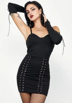 MET1 Maddy Corset Jersey Dress