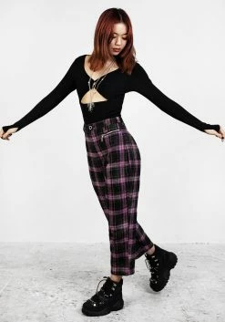 MET1 Crush Crop Trousers -Womens Clothing Sales AW22M38 Crush Crop Trousers 005 800x