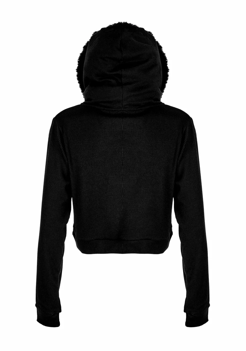 MET1 Charlotte Pom Pom Hooded Cardigan 12 MET1 Charlotte Pom Pom Hooded Cardigan - Image 12