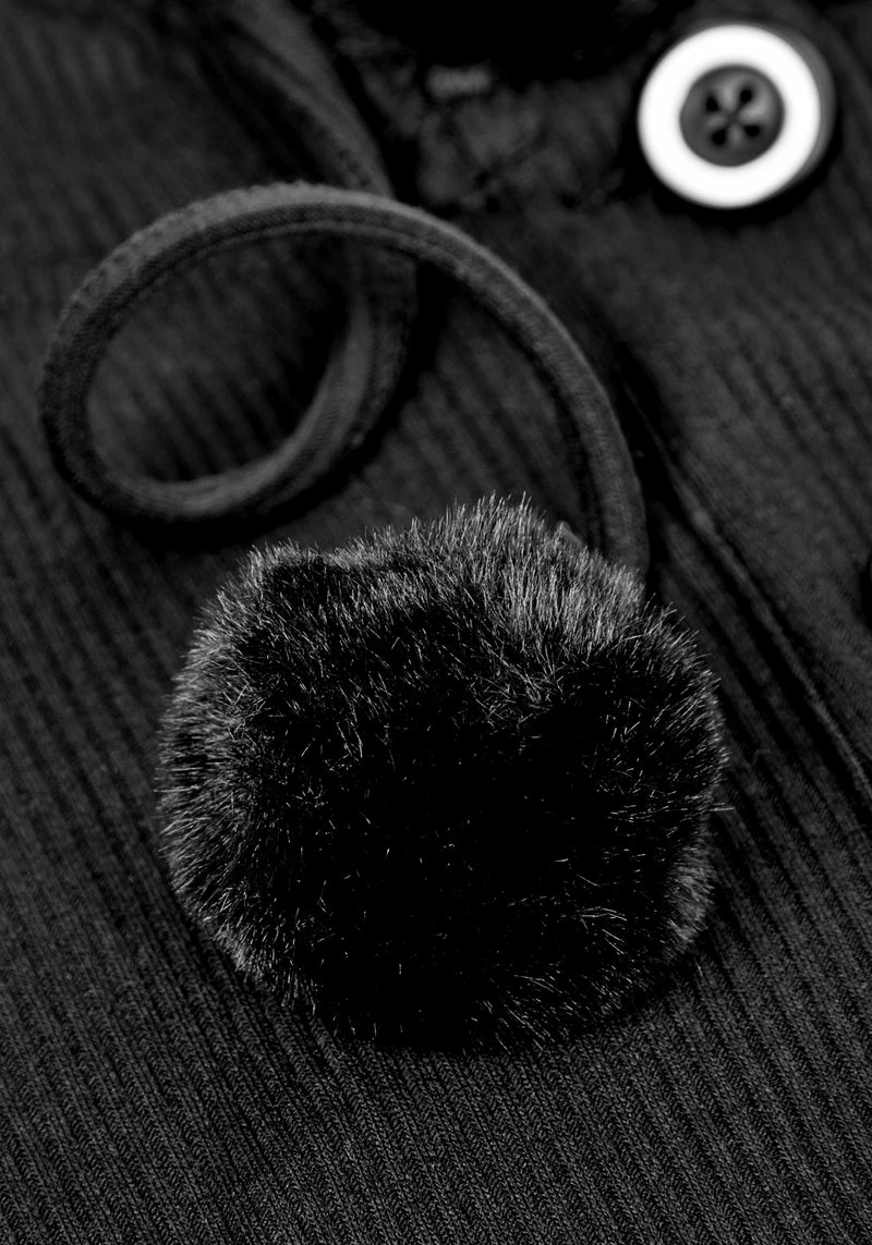 MET1 Charlotte Pom Pom Hooded Cardigan 9 MET1 Charlotte Pom Pom Hooded Cardigan - Image 9