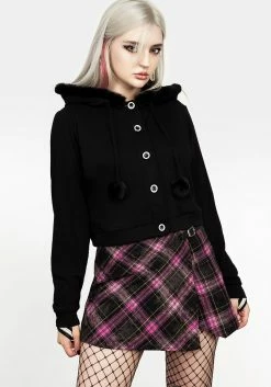 MET1 Charlotte Pom Pom Hooded Cardigan 17 MET1 Charlotte Pom Pom Hooded Cardigan -Womens Clothing Sales AW22M39 CHARLOTTE POM POM HOODED CARDIGAN 004 800x