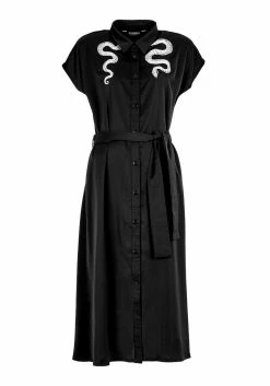 MET1 Slither Relaxed Midi Dress -Womens Clothing Sales AW22M413Slither Relaxed Midi Dress 800x