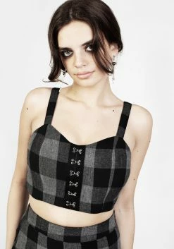 MET1 Nyctophilia Bralet -Womens Clothing Sales AW22M50 Nyctophilia Bralet 007 800x