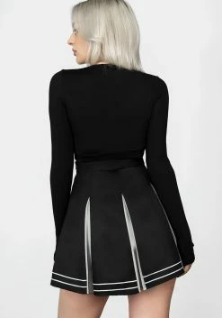 MET1 Fearleader Pleated Mini Skirt 12 MET1 Fearleader Pleated Mini Skirt -Womens Clothing Sales AW22M95 FEARLEADER PLATED MINI SKIRT 011jpg 800x