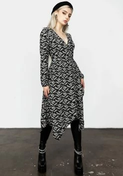 MIF1 Titania Wrap Handkerchief Dress