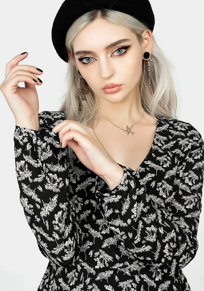 MIF1 Titania Wrap Handkerchief Dress 4 MIF1 Titania Wrap Handkerchief Dress - Image 4