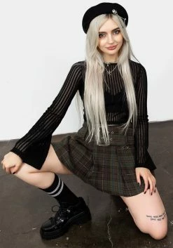 MIF1 Rumpel Belted Mini Skirt -Womens Clothing Sales AW22MF215 RUMPEL BELTED MINI SKIRT 018 800x