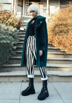 MET1 Creature Oversized Fur Coat -Womens Clothing Sales CreatureOversizedFurCoat 02 hover 800x