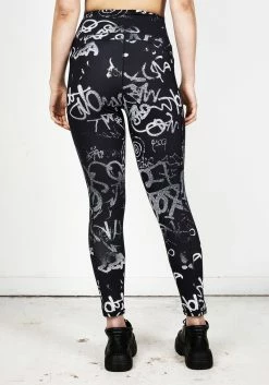 DIF1 Graffiti Leggings 12 DIF1 Graffiti Leggings -Womens Clothing Sales GraffitiLeggings 04 800x