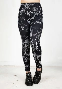 DIF1 Graffiti Leggings 15 DIF1 Graffiti Leggings -Womens Clothing Sales GraffitiLeggings 07 800x