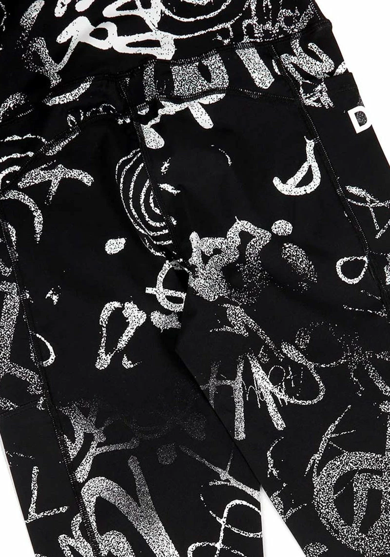 DIF1 Graffiti Leggings 8 DIF1 Graffiti Leggings - Image 8