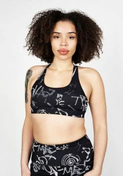 DIF1 Graffiti Sports Bra 10 DIF1 Graffiti Sports Bra -Womens Clothing Sales GraffitiSportsBra 03 800x