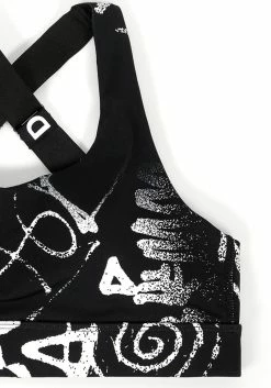 DIF1 Graffiti Sports Bra 15 DIF1 Graffiti Sports Bra -Womens Clothing Sales GraffitiSportsBra 08 800x