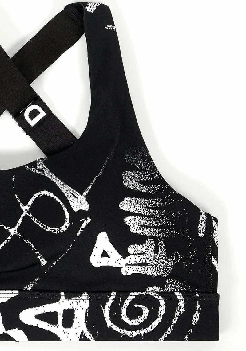 DIF1 Graffiti Sports Bra 8 DIF1 Graffiti Sports Bra - Image 8