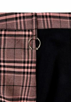 LVT1 LOVEBUZZ SPLICED CROP TROUSERS -Womens Clothing Sales Lovebuzz trousers 3 800x