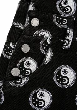 DEN1 Karma Short Dungarees -Womens Clothing Sales SS21D135 KARMA SHORT DUNGAREES 07 800x