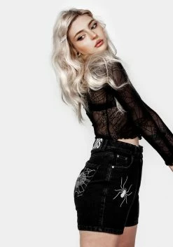 DEN1 Widow Shorts -Womens Clothing Sales SS21D258 WIDOW SHORTS 04 800x