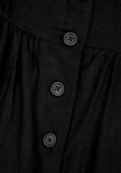 MET1 Rowan Linen Button Up Midi Dress -Womens Clothing Sales SS21M106 ROWAN LINEN BUTTON UP MIDI DRESS 06 800x