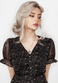 MET1 Spectral Button Up Dress 12 MET1 Spectral Button Up Dress -Womens Clothing Sales SS21M169 SPECTRAL BUTTON UP DRESS 05 800x