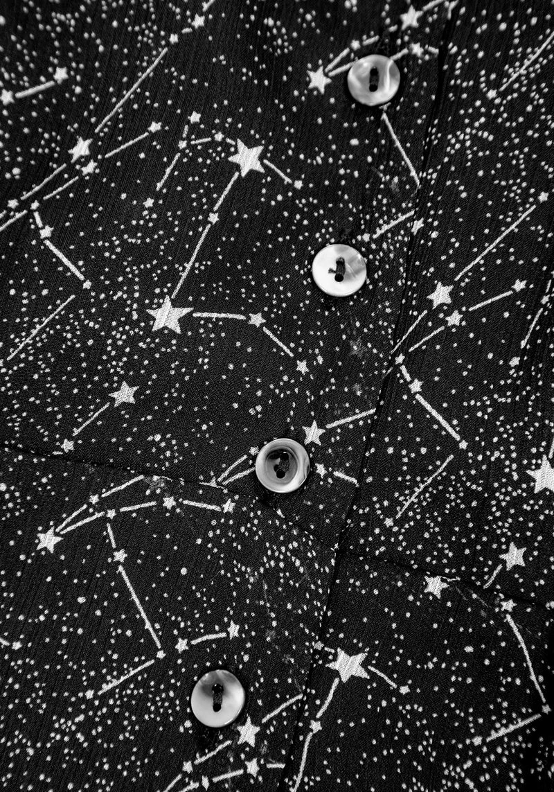 MET1 Spectral Button Up Dress 6 MET1 Spectral Button Up Dress - Image 6