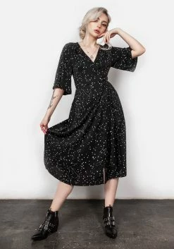 MET1 Celestial Midi Kimono Dress